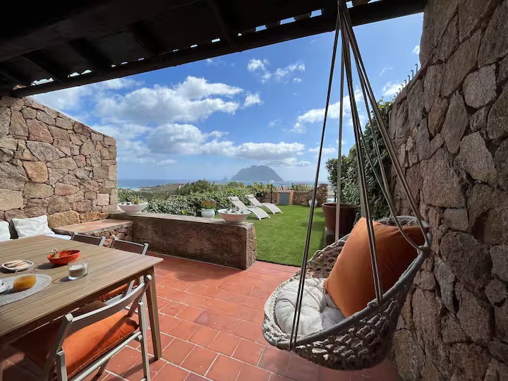 Vista dal patio